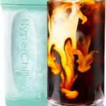 HyperChiller HC1 Patented Iced Coffee/Beverage Cooler, NEW, IMPROVED,STRONGER AND MORE DURABLE! Ready in One Minute, Reusable for Iced Tea, Wine, Spirits, Alcohol, Juice, 12.5 Oz, Mint