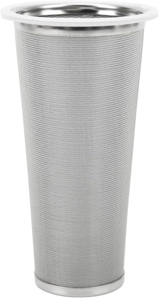 Cold Brew Coffee Filter for Wide Mouth Mason Jar, Stainless Steel Filter Mesh Coffee Tea Infuser Coffee Strainer with Silicone Seals, Iced Tea Maker, Cold Brew Coffee Maker