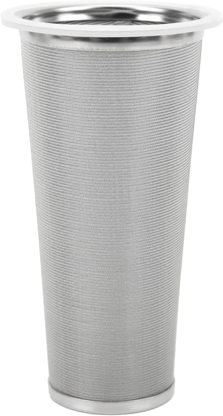 Cold Brew Coffee Filter for Wide Mouth Mason Jar, Stainless Steel Filter Mesh Coffee Tea Infuser Coffee Strainer with Silicone Seals, Iced Tea Maker, Cold Brew Coffee Maker