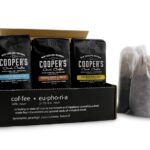 Cold Brew Coffee Box Set – 1.5lbs – Medium Roast, Colombian, Peruvian, Guatemalan Ground Coarse – and 6 Filter Bags Included – Ground Coarse for cold brew