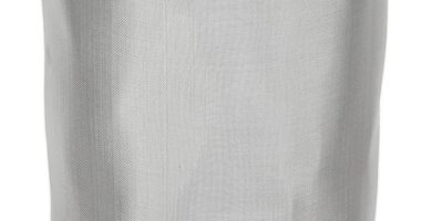 Coffee Filter Cold Brew Coffee Filter Mason Jar Coffee Maker, 304 Stainless Steel Wide Mouth Mesh Cylindrical Filter with White Gasket for Tea Coffee, 5.9in Reusable Coffee