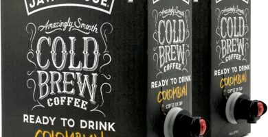 Java House Cold Brew Coffee on Tap (Pack of 2) – Premium 100% Arabica Medium Roast – Smooth Colombian Flavor with Chocolate & Caramel Notes – 1 Gallon Box (16 Servings) – Ready to Drink, No Brewing Required, Fridge-Friendly