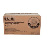 BUNN 12-Cup Commercial Coffee Filters, 1000 Count (Pack of 1), 20115.0000