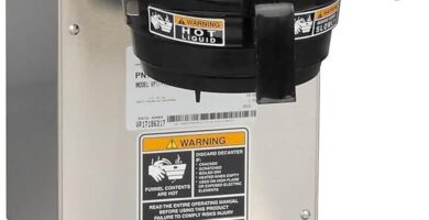 BUNN 13300.0001 VP17-1SS Pourover Coffee Brewer with 1-Warmer, Stainless Steel, Silver, Standard