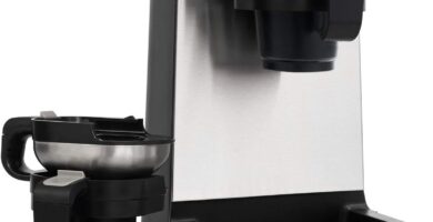 BUNN MCU My Cafe Single Cup Multi Use Coffee Brewer (Black/SST) BUNN MCU My Cafe Single Cup Multi Use Coffee Brewer (Black/SST)
