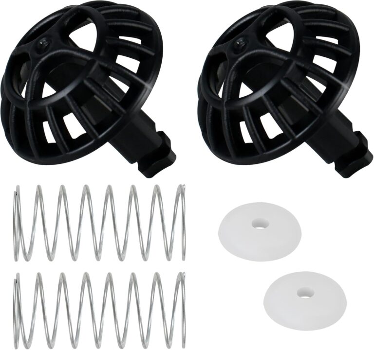 Coffee Machine Brew Basket Bottom Spring Loaded Stopper Kits Compatible with Cuisinart Coffee Makers, Coffee Maker Parts Fit for Cuisinart DCC-1200, DCC-1200BCH, DCC-1200BW Brew Basket, 2 Pack