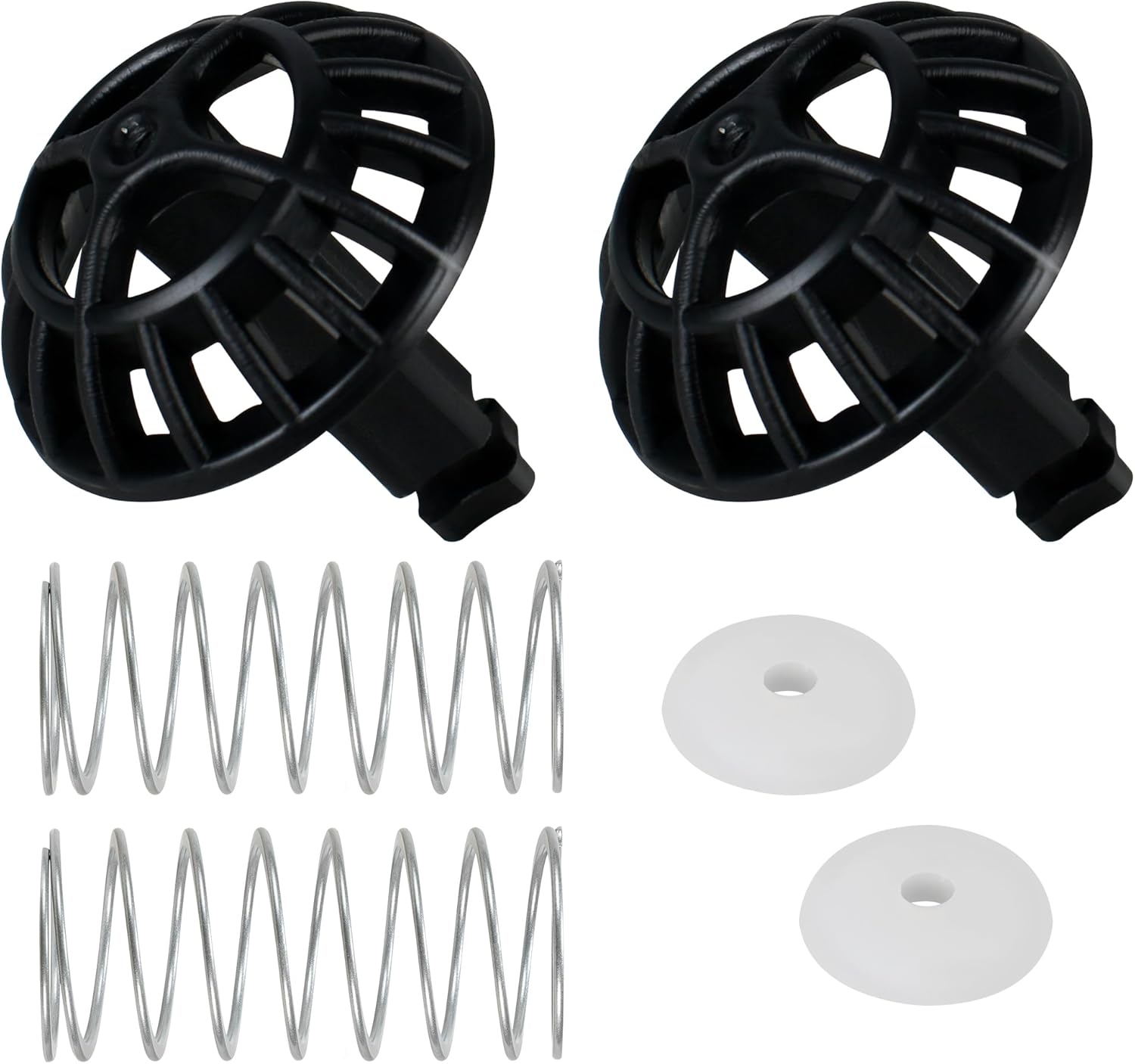 Coffee Machine Brew Basket Bottom Spring Loaded Stopper Kits Compatible with Cuisinart Coffee Makers, Coffee Maker Parts Fit for Cuisinart DCC-1200, DCC-1200BCH, DCC-1200BW Brew Basket, 2 Pack