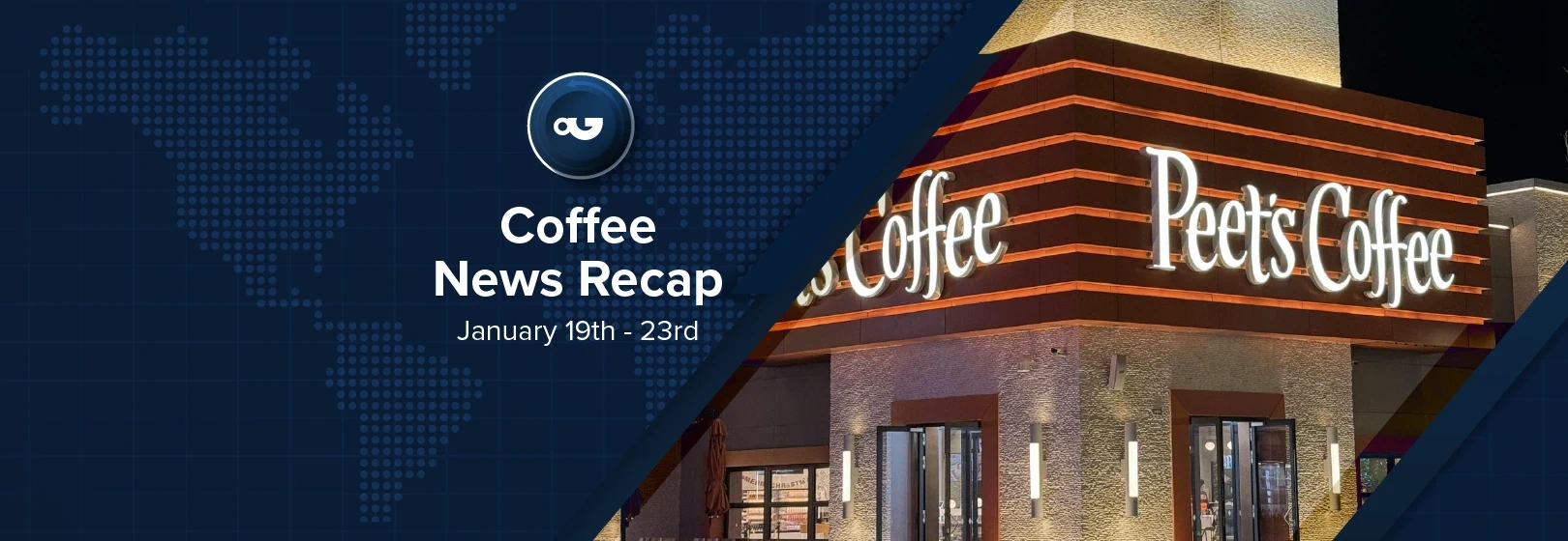 Coffee News Recap, 23 Jan: Arabica futures at one-month low, Peet’s Coffee to close dozens of locations amid KDP takeover & other stories