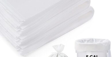 Hogurity 60PCS Commercial Cold Brew Coffee Bags with Drawstring, 20″ X 20″ Disposable Coffee Filters for 5 Gallon Buckets and Commercial Model Cold Brew Coffee Makers