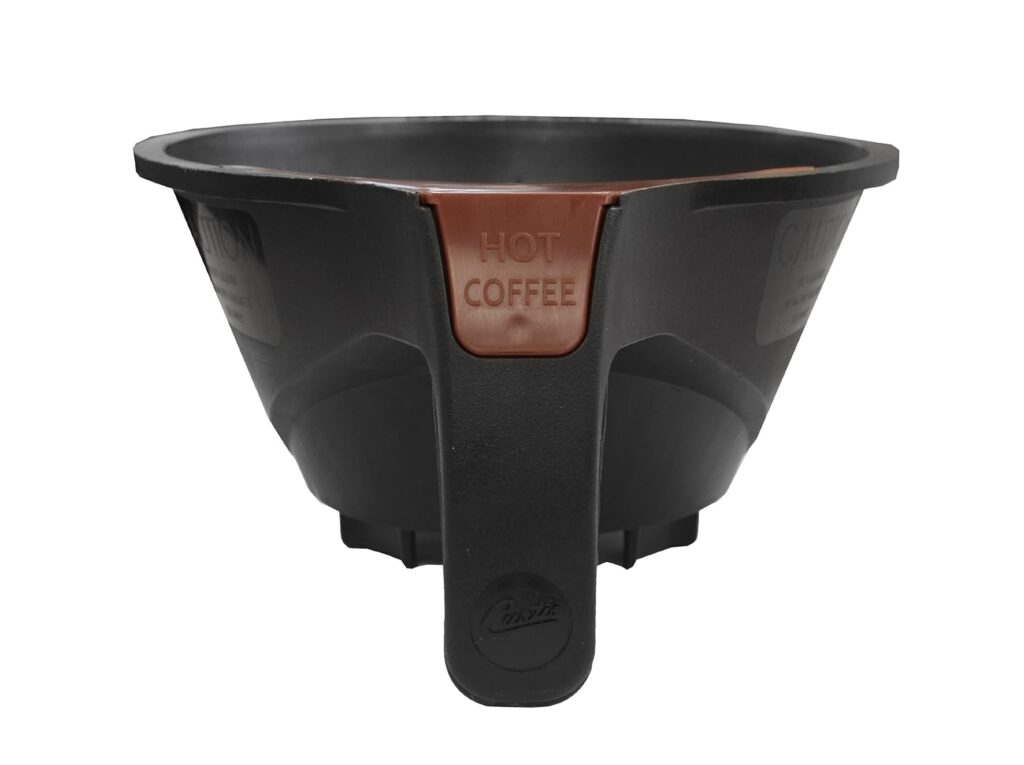 Wilbur Curtis – WC-3621-101-P Brew Cone Assembly with Splash Pocket, Stylized – Commercial-Grade Brew Basket – WC-3621-101 (Each)