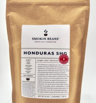 2-Pound Honduras, Unroasted Green Arabica Coffee Beans, Fresh Current Crop Specialty Grade, Roast the Beans Yourself at Home on Your Roasting Equipment Prior to Using for Brewing Coffee