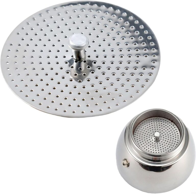 2/4/6/9 Cups Moka Pot Filter Funnel For Espresso Coffee Makers, Stainless Steel Moka Pressed Powder Decrement, Moka Pot Funnel Insert, Home Coffee Brewing Accessory(2Cups)