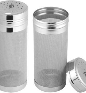 Anti-Rust Beer Dry Filter – 300 Stainless Steel Hop Strainer for Homemade Brewing – 1Pc Mesh Cartridge for Home Beverage