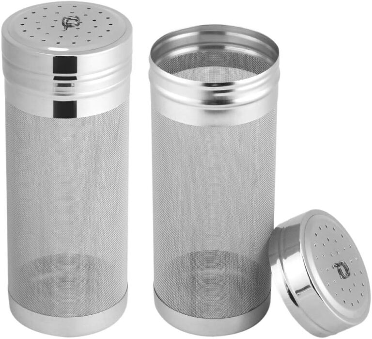 Anti-Rust Beer Dry Filter – 300 Stainless Steel Hop Strainer for Homemade Brewing – 1Pc Mesh Cartridge for Home Beverage