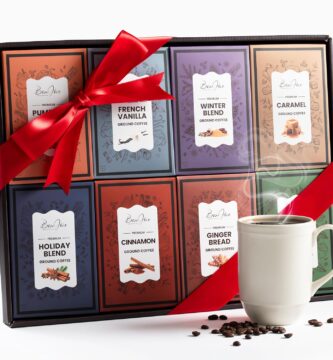 Coffee Gifts Set For Coffee Lovers – Ground Coffee Sampler Gift Set For Women & Men – Women Gift