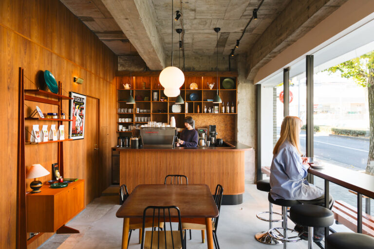 Paced Midcentury Modern at Fuglen Kyoto