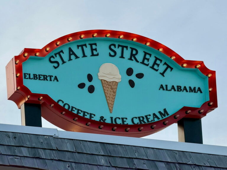Welcome to State Street Coffee & Ice Cream in Elberta, Ala.