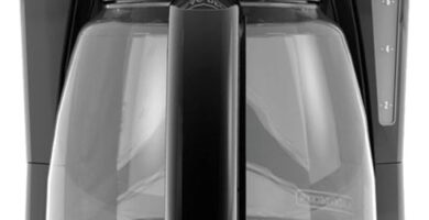 BLACK+DECKER 12-Cup Digital Coffee Maker, Programmable, Washable Basket Filter, Sneak-A-Cup, Auto Brew, Water Window, Keep Hot Plate, Black