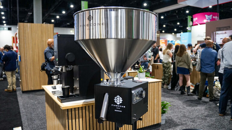 The New Pinecone Redwood Production Grinder Stands Tall