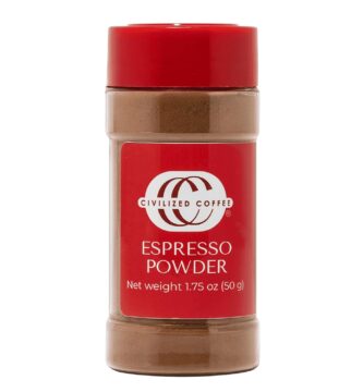 Civilized Coffee Espresso Powder – Premium Colombian Coffee for Baking, Desserts & Smoothies, Non-GMO, Medium Roast, Fine Ground (1.75 oz) Civilized Coffee Espresso Powder – Premium Colombian Coffee for Baking, Desserts & Smoothies, Non-GMO, Medium Roast, Fine Ground (1.75 oz)